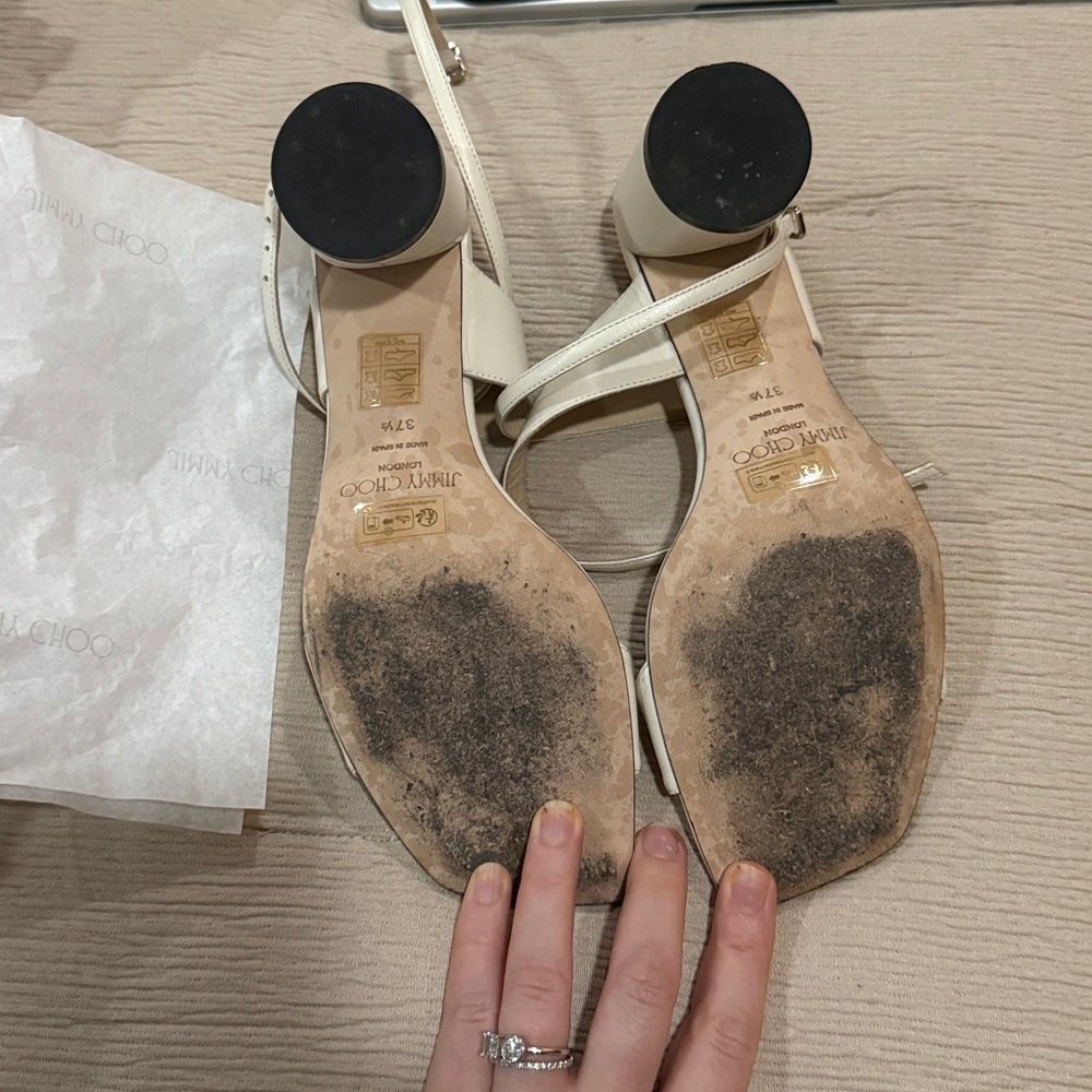 Jimmy Choo Jago ankle Sandals - Picture 8 of 11
